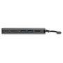 StarTech.com Adaptador USB-C a HDMI 4K con PD 60W, Ethernet GbE, 2 USB 3.0, Lector SD/SDHC/MicroSD - Hub de Puerto Tipo C - Mini Dock para Viajes