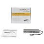 StarTech.com Adaptador USB-C a HDMI 4K con PD 60W, Ethernet GbE, 2 USB 3.0, Lector SD/SDHC/MicroSD - Hub de Puerto Tipo C - Mini Dock para Viajes