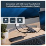 StarTech.com Adaptador USB-C a HDMI 4K con PD 60W, Ethernet GbE, 2 USB 3.0, Lector SD/SDHC/MicroSD - Hub de Puerto Tipo C - Mini Dock para Viajes