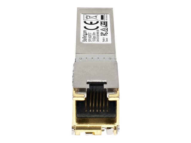 StarTech.com Módulo Transceptor SFP+ compatible con Cisco 10GBASE-T Plata