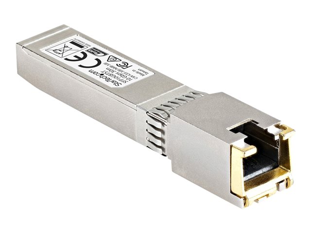 StarTech.com Módulo Transceptor SFP+ compatible con Cisco 10GBASE-T Plata