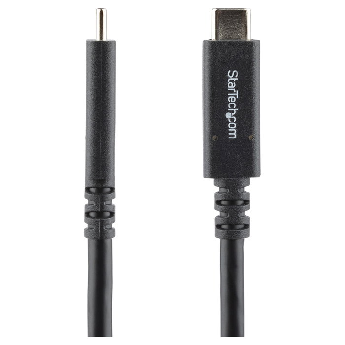 StarTech.com Cable USB-C a USB-C de 1,8m, 100W, 5Gbps, Negro StarTech.com Cable USB-C a USB-C de 1,8m, 100W, 5Gbps, Negro
