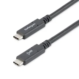 StarTech Cable USB-C a USB-C 1,8 m PD 5A USB 3.2 Gen 1 Negro
