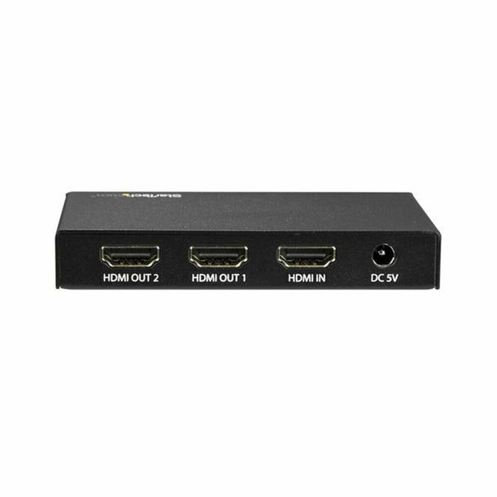 Startech Splitter HDMI 1x2 ST122HD202 4K 60Hz HDR Negro