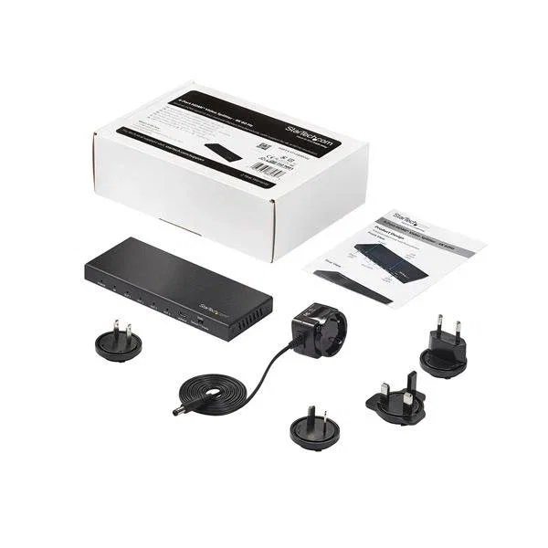 StarTech Splitter HDMI de 4 Puertos 4K60 ST124HD202 StarTech Splitter HDMI de 4 Puertos 4K60 ST124HD202