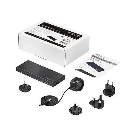 StarTech.com Splitter HDMI de 4 Puertos 4K 60Hz ST124HD202 StarTech.com Splitter HDMI de 4 Puertos 4K 60Hz ST124HD202
