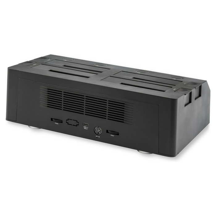 StarTech.com SDOCK4U313 Docking Station de 4 bahías para HDD/SSD SATA USB-C 10Gbps