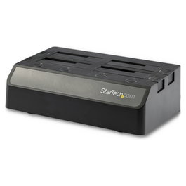 StarTech.com SDOCK4U313 Docking Station USB 3.2 Gen 2 de 4 bahías para discos SATA de 2,5 y 3,5 pulgadas