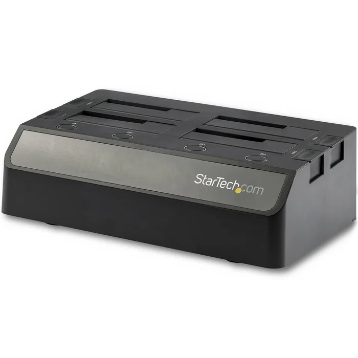 StarTech 4 Bahías Docking Station SATA USB 3.1 10Gbps para SSD/HDD 2.5/3.5" Hot Swap Negro StarTech 4 Bahías Docking Station SATA USB 3.1 10Gbps para SSD/HDD 2.5/3.5" Hot Swap Negro