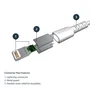 StarTech.com Cable USB a Lightning MFI certificado Apple 1m - RUSBLTMM1M - Resistente con Fibra de Aramida, Protección EMI, Cubierta TPE - Compatible con iPhone/iPad - Blanco