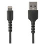 StarTech.com Cable USB-A a Lightning de 1 m, Certificado MFi, Negro