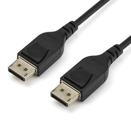 StarTech Cable DisplayPort 1.4 HBR3 de 2 metros, 8K@60Hz, Certificado VESA, DP2MDP14