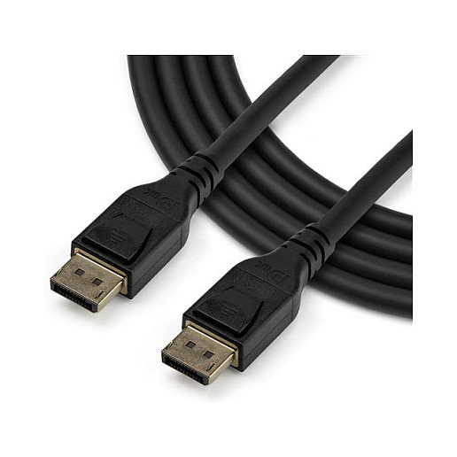StarTech.com Cable DisplayPort 1.4 Monitorkabel DP a DP 3m Negro - VESA Certificado 8K 60Hz 4K 120Hz HBR3 HDR 7680x4320 Píxeles