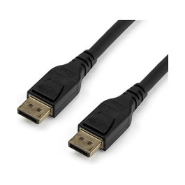 StarTech Cable DisplayPort 1.4 5m VESA Certified - Cable DP a DP - 8K60Hz, HBR3, HDR, 4K120Hz, 7680x4320 - Negro