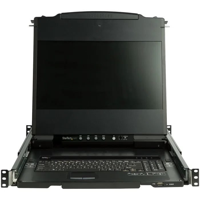 StarTech.com Consola KVM de doble carril de 17,3 pulgadas 1080p DVI/VGA RKCOND17HD