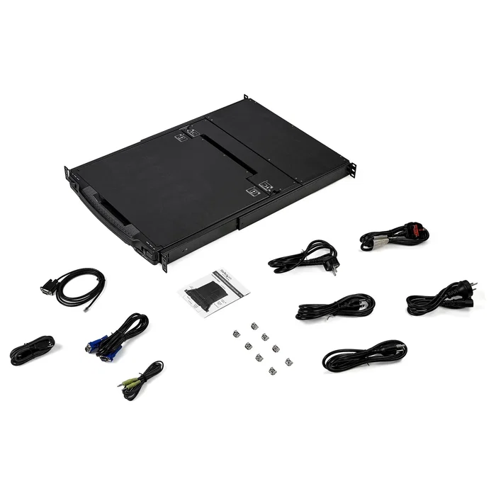 StarTech.com Consola KVM de doble carril de 17,3 pulgadas 1080p DVI/VGA RKCOND17HD