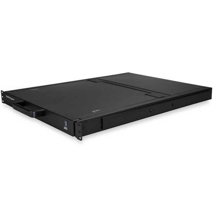 StarTech.com Consola KVM HD de 17 pulg. para Rack con Doble Carril, DVI/VGA y Monitor LCD 1080p
