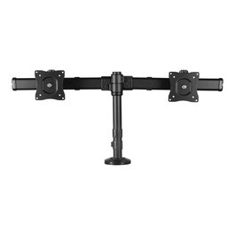 Startech FDMMDUK Soporte de escritorio doble para 2 monitores, brazo doble, hasta 27 pulgadas y 8 kg por monitor, ajustable