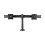 Startech FDMMDUK Soporte de escritorio doble para 2 monitores, brazo doble, hasta 27 pulgadas y 8 kg por monitor, ajustable