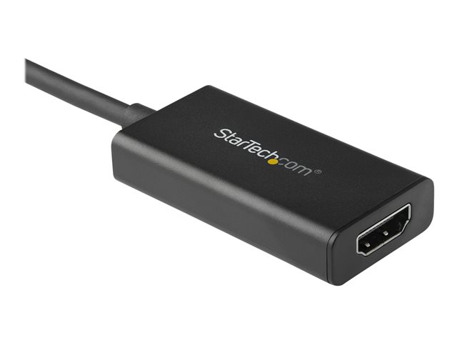 StarTech Adaptador DisplayPort a HDMI DP 1.4 a HDMI 2.0b, 4K a 60Hz, HDR, Cable No Incluido