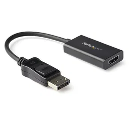 StarTech Adaptador DisplayPort a HDMI DP 1.4 a HDMI 2.0b, 4K a 60Hz, HDR, Cable No Incluido