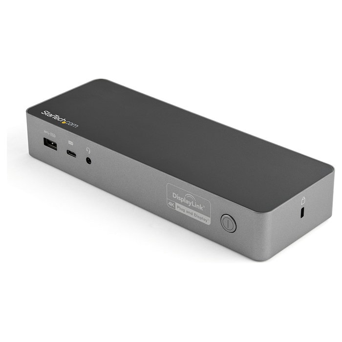StarTech.com Docking Station Universal Híbrida USB-C/USB-A con Doble 4K y PD 100W StarTech.com Docking Station Universal Híbrida USB-C/USB-A con Doble 4K y PD 100W