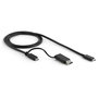 StarTech.com Docking Station Universal Híbrida USB-C/USB-A con Doble 4K y PD 100W
