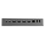 StarTech.com Docking Station Universal Híbrida USB-C/USB-A con Doble 4K y PD 100W