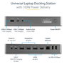 StarTech.com Docking Station Universal Híbrida USB-C/USB-A con Doble 4K y PD 100W