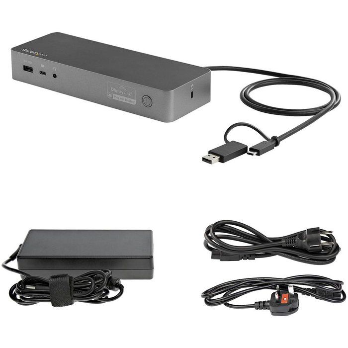 Startechcom Estación de Conexión 10 en 1 con USB-C, HDMI, DisplayPort, RJ-45, 100W Power Delivery, 4K@60Hz Startechcom Estación de Conexión 10 en 1 con USB-C, HDMI, DisplayPort, RJ-45, 100W Power Delivery, 4K@60Hz