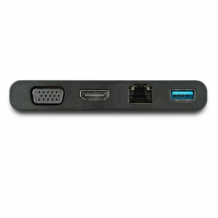 Startech Adaptador Multipuerto USB-C 4K con HDMI, VGA, USB-A y GbE Negro DKT30CHVCM