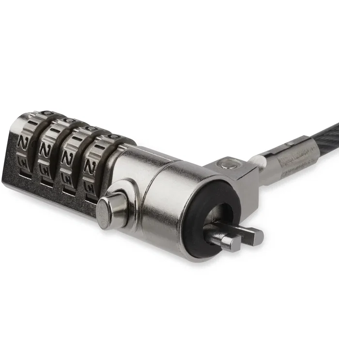 StarTech.com Cable de Seguridad con Candado de Combinación de 4 Dígitos, 2m StarTech.com Cable de Seguridad con Candado de Combinación de 4 Dígitos, 2m