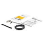Startech LTLOCK4D Cable de Seguridad con Combinación de 4 Dígitos y Cable de Acero de 2 m, Negro y Plata