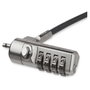 StarTech.com Cable de Seguridad con Candado de Combinación de 4 Dígitos, 2m