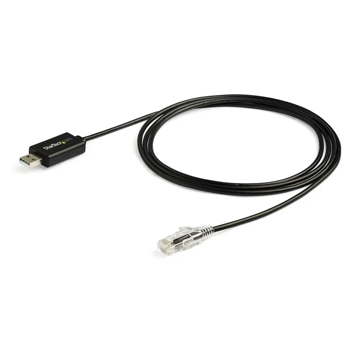 StarTech Cable de Consola USB a RJ45 de 1,8 m Rollover