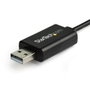 Startech Cable Rollover para Consola Cisco, 1.8m, USB-A a RJ45