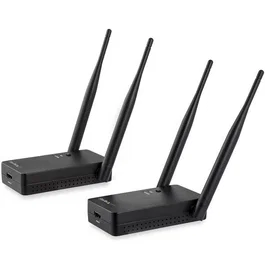 StarTech.com Extensor HDMI Inalámbrico 1080p - Transmisor y Receptor - 200m de Alcance, Negro