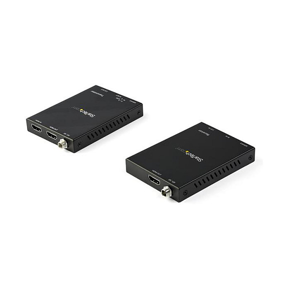 Startech Extensor HDMI sobre Ethernet CAT6 / Alargador Balun - 4K Ultra HD a 60Hz Startech Extensor HDMI sobre Ethernet CAT6 / Alargador Balun - 4K Ultra HD a 60Hz