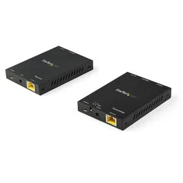 StarTech.com Extensor HDMI por CAT6 Balun 4K 60Hz ST120HD4K - Transmisor y Receptor AV 50m Negro