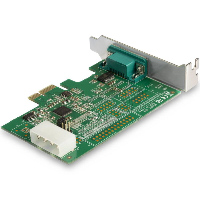 StarTech.com PEX1S953LP Tarjeta de 1 Puerto Serie RS232 con UART 16950, PCIe, Verde