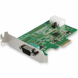 StarTech.com Tarjeta PCIe Adaptadora Puerto Serie RS-232 DB9 PEX1S953LP de Perfil Bajo, 1x Puerto, 921.6 Kbps, Compatible con Windows Server y Linux