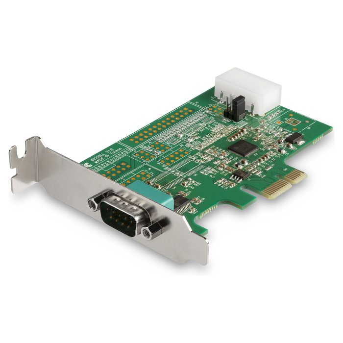 StarTech.com PEX1S953LP Tarjeta de 1 Puerto Serie RS232 con UART 16950, PCIe, Verde
