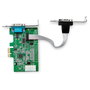 StarTech.com Tarjeta PCIe Serie 2 Puertos RS232 con UART 16950 - PCI Express Serial 921.4 Kbps Compatible con Windows y Linux