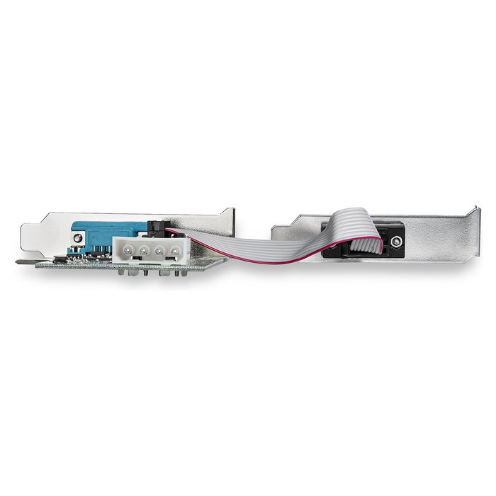 StarTech.com Tarjeta PCIe Serie 2 Puertos RS232 con UART 16950 - PCI Express Serial 921.4 Kbps Compatible con Windows y Linux