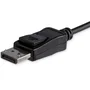 StarTech CDP2DP146B Cable Adaptador USB-C a DisplayPort 1.4, 8K 60Hz, 32.4Gbps, HDR, Plug-and-play, 1.8m, Negro - Compatible con MacBook, Windows, iPad Pro