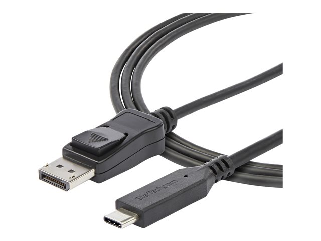 Startech.com Adaptador de Video USB-C a DisplayPort, 1.8m, Negro Startech.com Adaptador de Video USB-C a DisplayPort, 1.8m, Negro