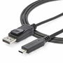 Adaptador USB C a DisplayPort Startech CDP2DP146B 1,8 m Negro