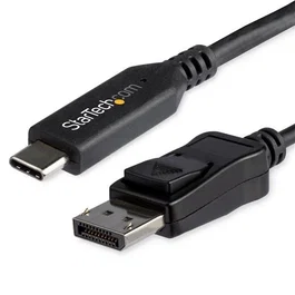 StarTech.com Adaptador de cable USB Tipo C a DisplayPort 8K, 1,8 m, Negro