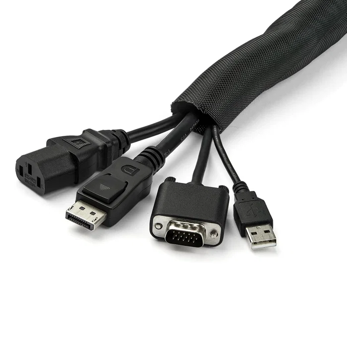 StarTech WKSTNCM2 Funda de Gestión de Cables de 4,6 m