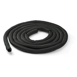 StarTech.com Organizador Flexible de Cables WKSTNCM2 - Pasacables 3.8 cm, Recortable, 4.5 m, Nylon/Poliéster, Negro (1 Pieza)